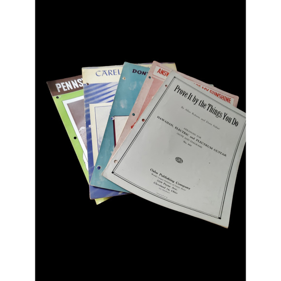 Bundle of sheet music - Picture 7 of 7